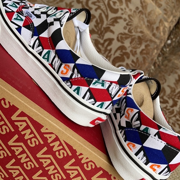 Vans Era Checker Cube Multi/True White WMNS - Picture 15 of 16